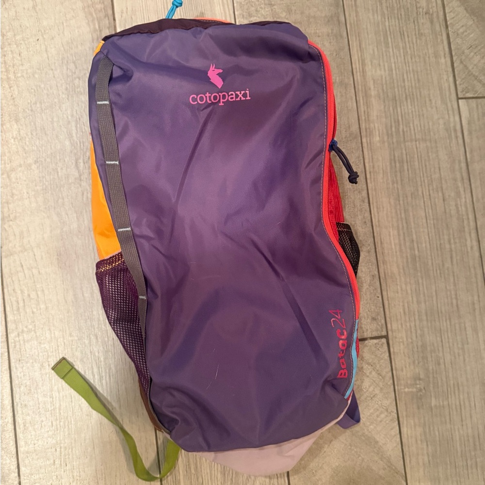 Cotopaxi Bold Purple and Orange Backpack